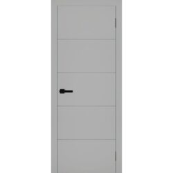 Iekšdurvis HORIZONT pelēka pastele RAL 7047
