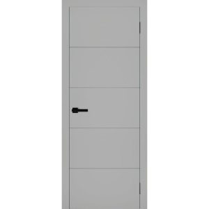 Iekšdurvis HORIZONT pelēka pastele RAL 7047